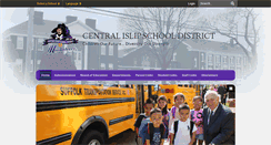 Desktop Screenshot of centralislip.k12.ny.us