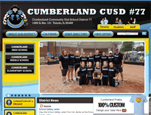 Tablet Screenshot of cumberland.k12.il.us