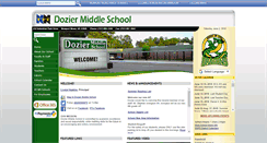 Desktop Screenshot of dozier.nn.k12.va.us