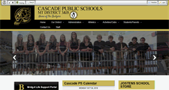 Desktop Screenshot of cascade.k12.mt.us