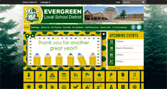 Desktop Screenshot of evergreen.k12.oh.us