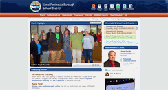 Desktop Screenshot of kpbsd.k12.ak.us