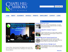 Tablet Screenshot of chccs.k12.nc.us