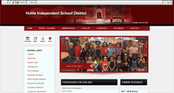 Desktop Screenshot of hollis.k12.ok.us