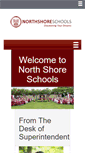 Mobile Screenshot of northshore.k12.ny.us