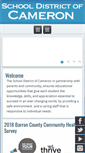 Mobile Screenshot of cameron.k12.wi.us
