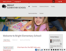 Tablet Screenshot of bes.sunmandearborn.k12.in.us