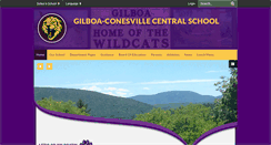 Desktop Screenshot of gilboa-conesville.k12.ny.us