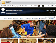 Tablet Screenshot of bchs.boone.k12.ky.us