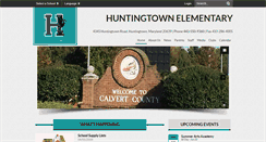 Desktop Screenshot of hesweb.calvertnet.k12.md.us