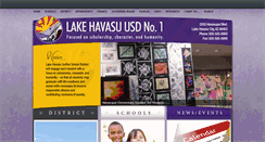 Desktop Screenshot of havasu.k12.az.us