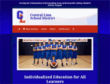Tablet Screenshot of centrallinn.k12.or.us