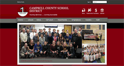 Desktop Screenshot of ccsd.k12.wy.us