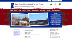 Desktop Screenshot of ecesc.k12.in.us