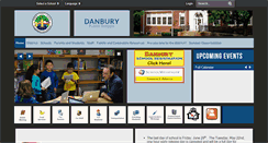 Desktop Screenshot of danbury.k12.ct.us