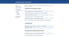 Desktop Screenshot of helpdesk.lakeland.k12.in.us