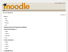 Tablet Screenshot of moodle.peoriaud.k12.az.us