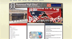 Desktop Screenshot of hhs.homewood.k12.al.us