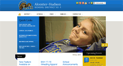 Desktop Screenshot of alcester-hudson.k12.sd.us