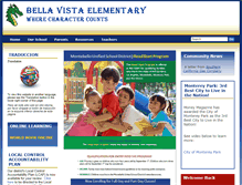 Tablet Screenshot of bve.montebello.k12.ca.us