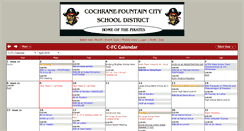 Desktop Screenshot of calendar.cfc.k12.wi.us
