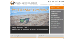 Desktop Screenshot of kaukauna.k12.wi.us