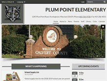 Tablet Screenshot of ppesweb.calvertnet.k12.md.us