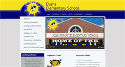 Desktop Screenshot of evans.scps.k12.fl.us