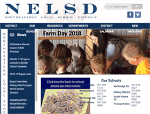 Tablet Screenshot of northeastern.k12.oh.us