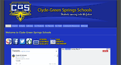 Desktop Screenshot of clyde.k12.oh.us