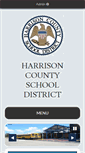 Mobile Screenshot of harrison.k12.ms.us