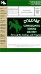 Mobile Screenshot of colome.k12.sd.us