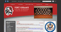 Desktop Screenshot of loramie.k12.oh.us