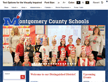 Tablet Screenshot of montgomery.k12.ky.us