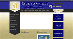 Desktop Screenshot of jacksonville.k12.al.us