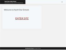 Tablet Screenshot of northstar.k12.nd.us