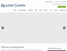 Tablet Screenshot of kellogg.goleta.k12.ca.us