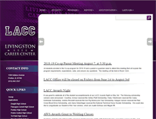 Tablet Screenshot of lacc.k12.il.us