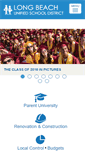 Mobile Screenshot of lbusd.k12.ca.us