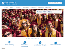 Tablet Screenshot of lbusd.k12.ca.us