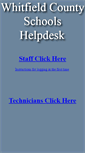 Mobile Screenshot of helpdesk.whitfield.k12.ga.us