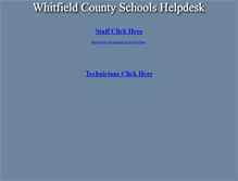 Tablet Screenshot of helpdesk.whitfield.k12.ga.us