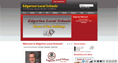 Desktop Screenshot of edgerton.k12.oh.us