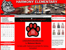 Tablet Screenshot of harmony.k12.ok.us