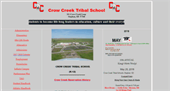 Desktop Screenshot of crowcreek.k12.sd.us