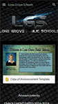 Mobile Screenshot of lonegrove.k12.ok.us