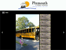 Tablet Screenshot of plymouth.k12.ma.us