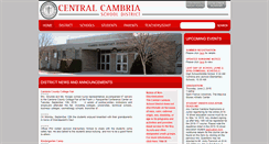 Desktop Screenshot of ccsd.k12.pa.us
