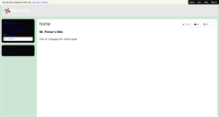 Desktop Screenshot of fisher09.wikis.birmingham.k12.mi.us