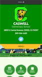 Mobile Screenshot of caswell.ceres.k12.ca.us